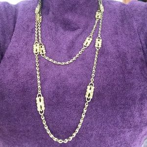 Jacqueline Bouvier Kennedy Paperclip Necklace